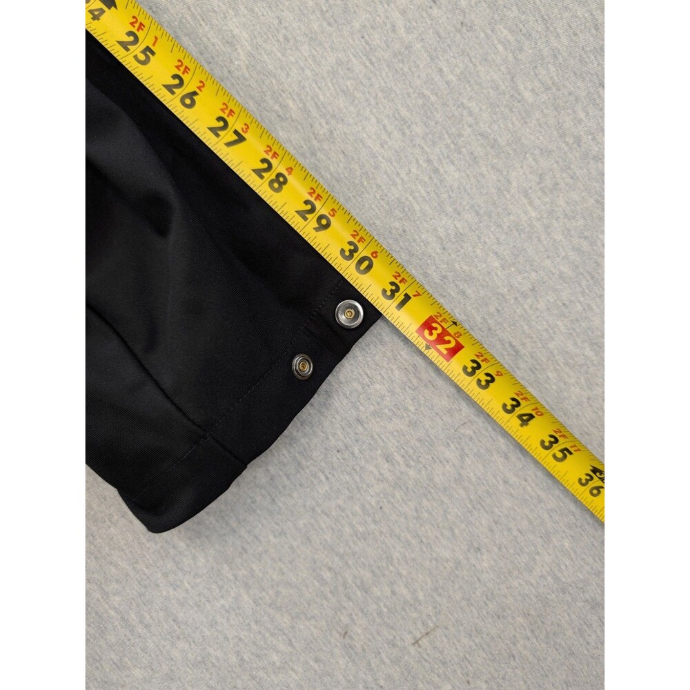 Nike Men's L Black Full Zip Jacket Stand Collar Logo Regular Dri-Fit Golf Casual - Picture 10 of 12